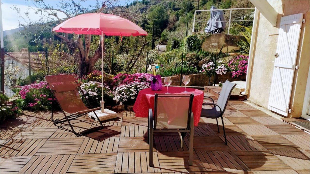 Studio Le Romantique A 20 Kms De Nice Bendejun Екстер'єр фото