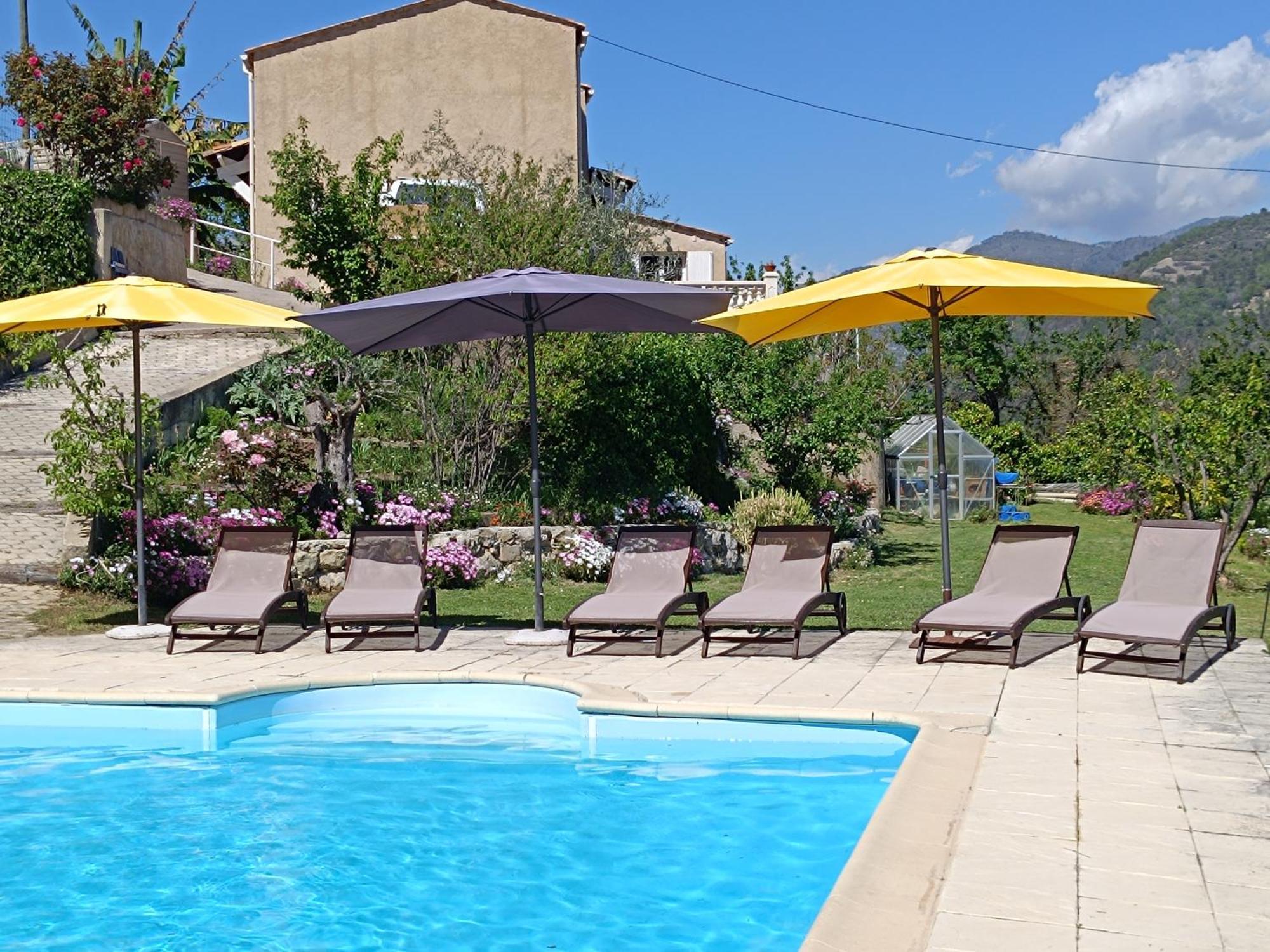 Studio Le Romantique A 20 Kms De Nice Bendejun Екстер'єр фото