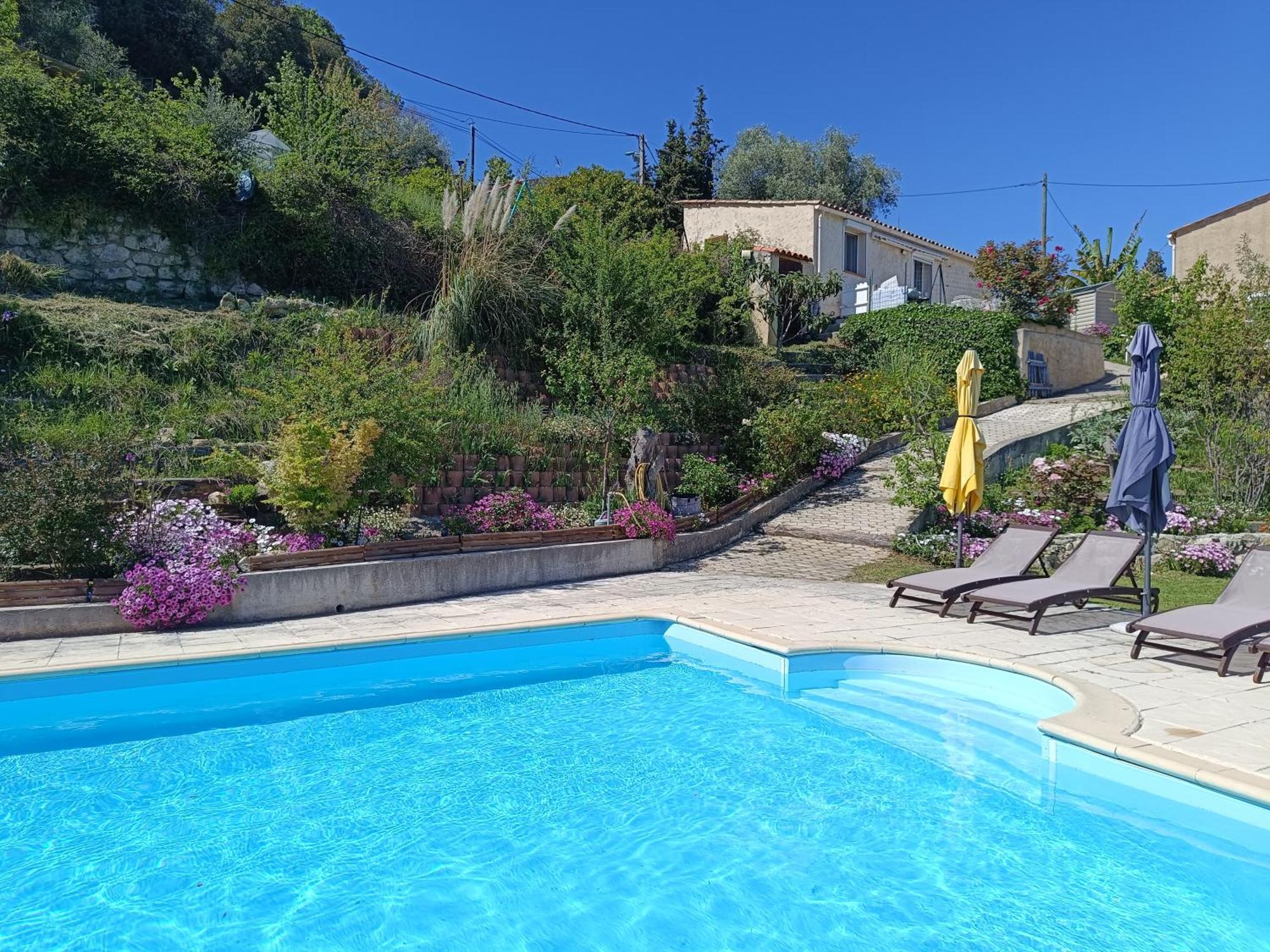 Studio Le Romantique A 20 Kms De Nice Bendejun Екстер'єр фото